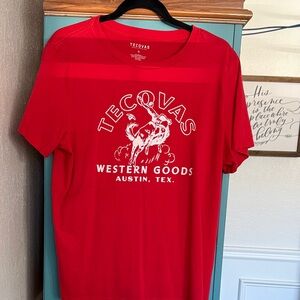 Tecovas Red Western Graphic Tee